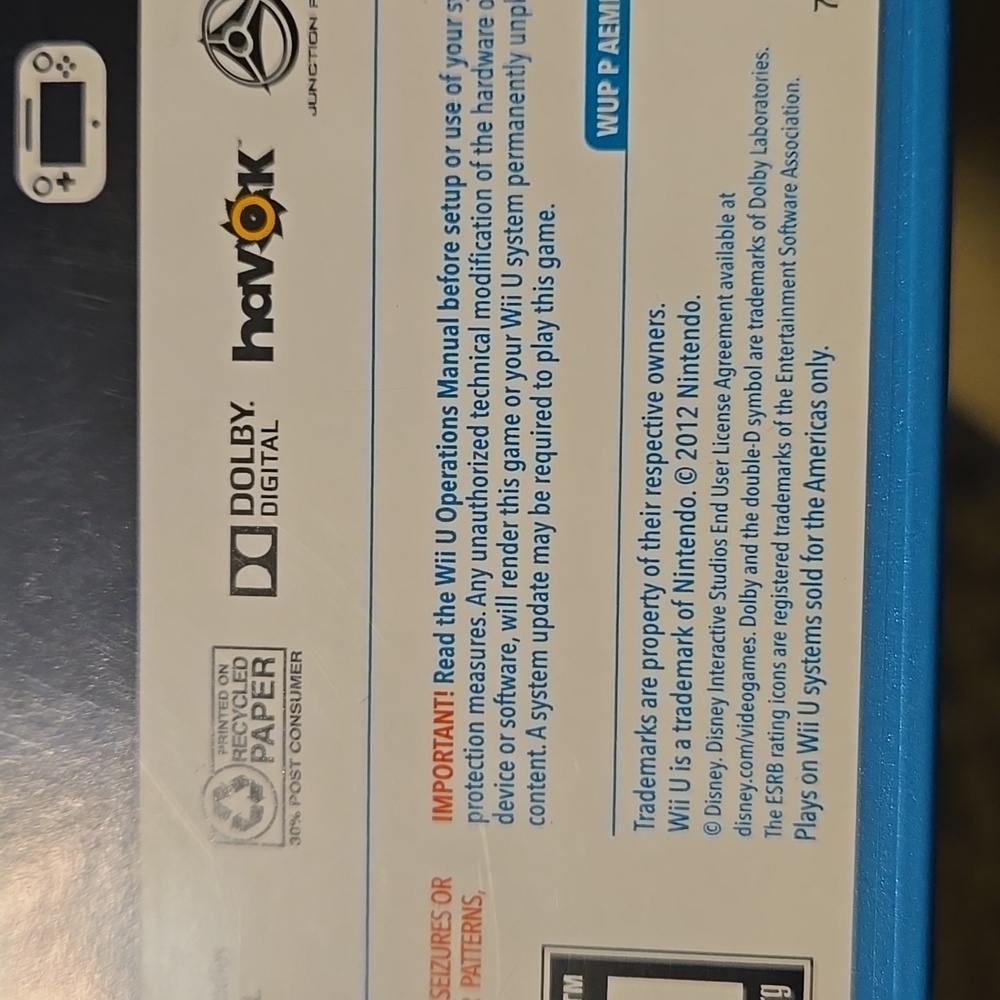 Disney Epic Mickey 2: The Power of Two for Wii U - Blue - Picture 9 of 14